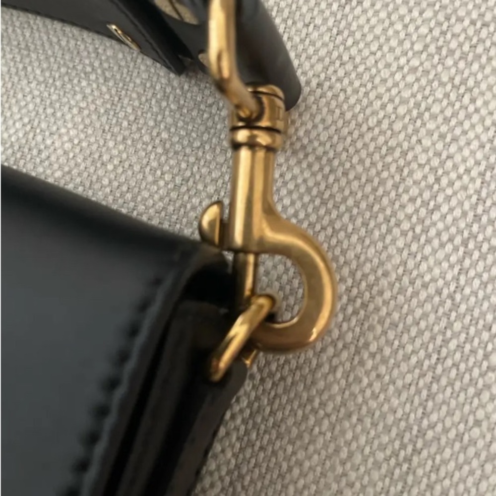 Dior J'Adior Black and Gold Clutch - Picture 6 of 8